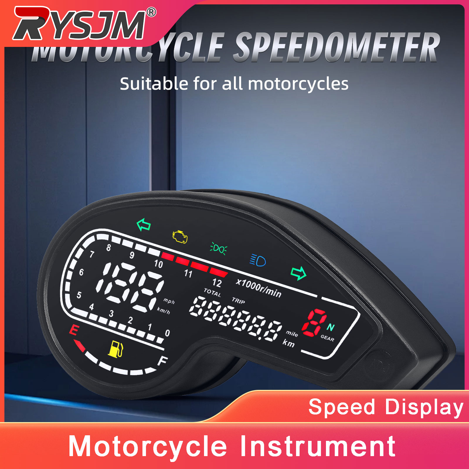 Motorcycle Gear Display - 혼다 XR150 XR150 오토바이 LED 디지털