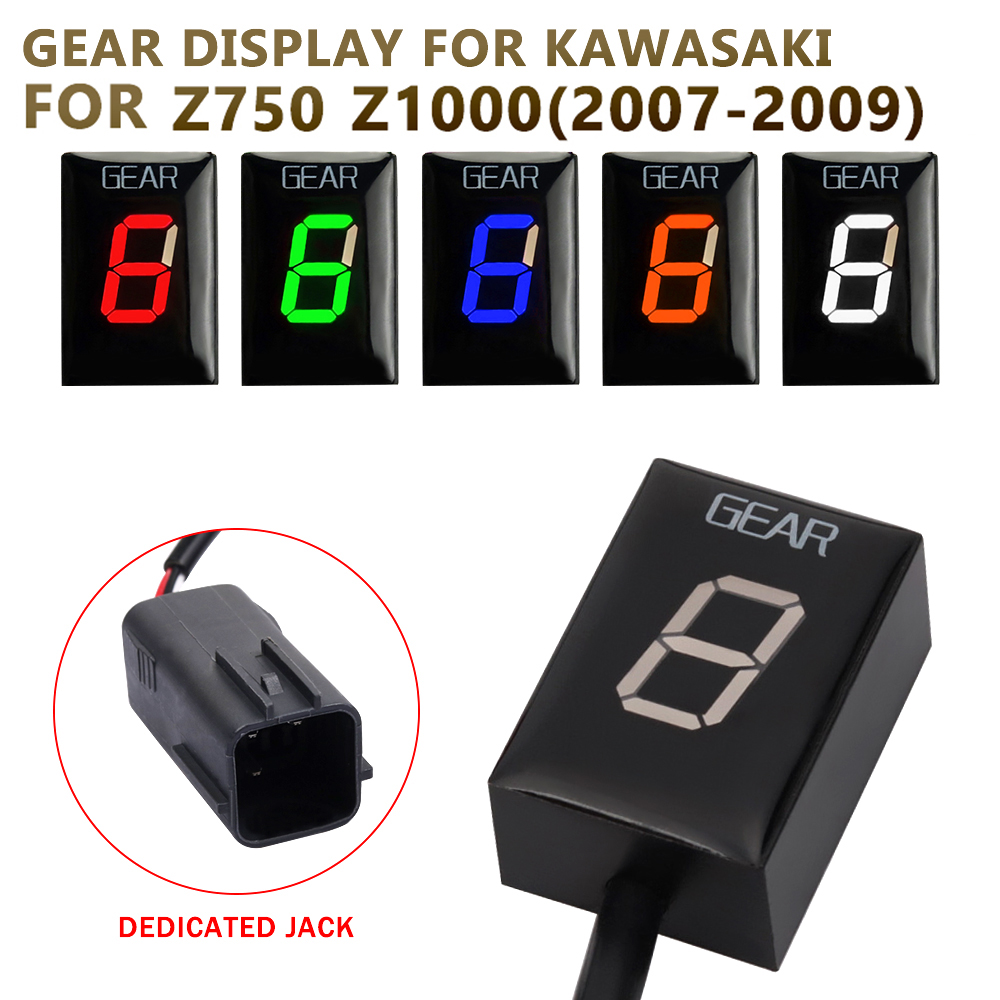 Motorcycle Gear Display - 가와사키 Z750 Z1000 Z-750 Z-1000 2007