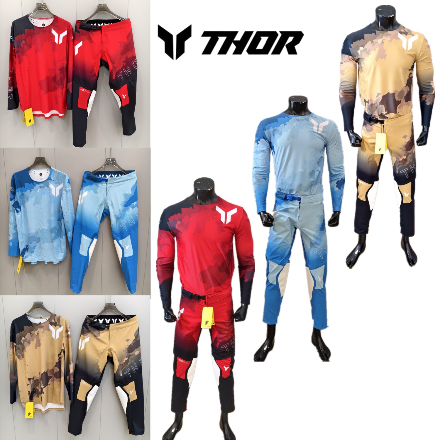 Motorcycle Gear Pants - 토르 모토크로스 기어 세트 MX 오프로드