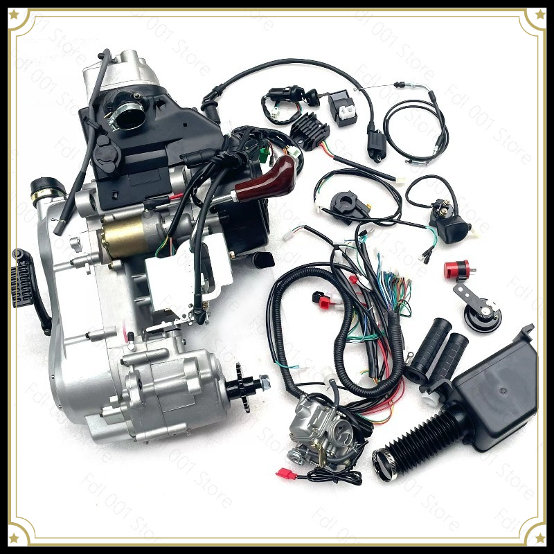 GY6 연속 가변 속도 내장형 후진 기어 4륜 ATV  - Motorcycle Gear 리뷰 및 가격