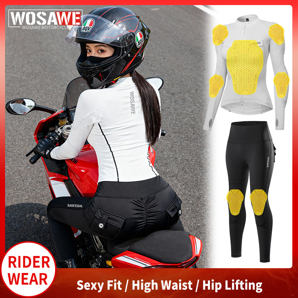 WOSAWE 여성용 오토바이 자켓 및 바지 세트 (소프 - Motorcycle Gear Full Set 리뷰 및 가격